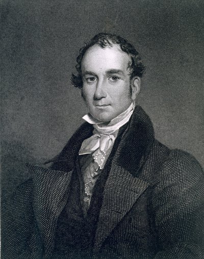 Louis McLane, engraved by Thomas Kelly by Gilbert Stuart Newton